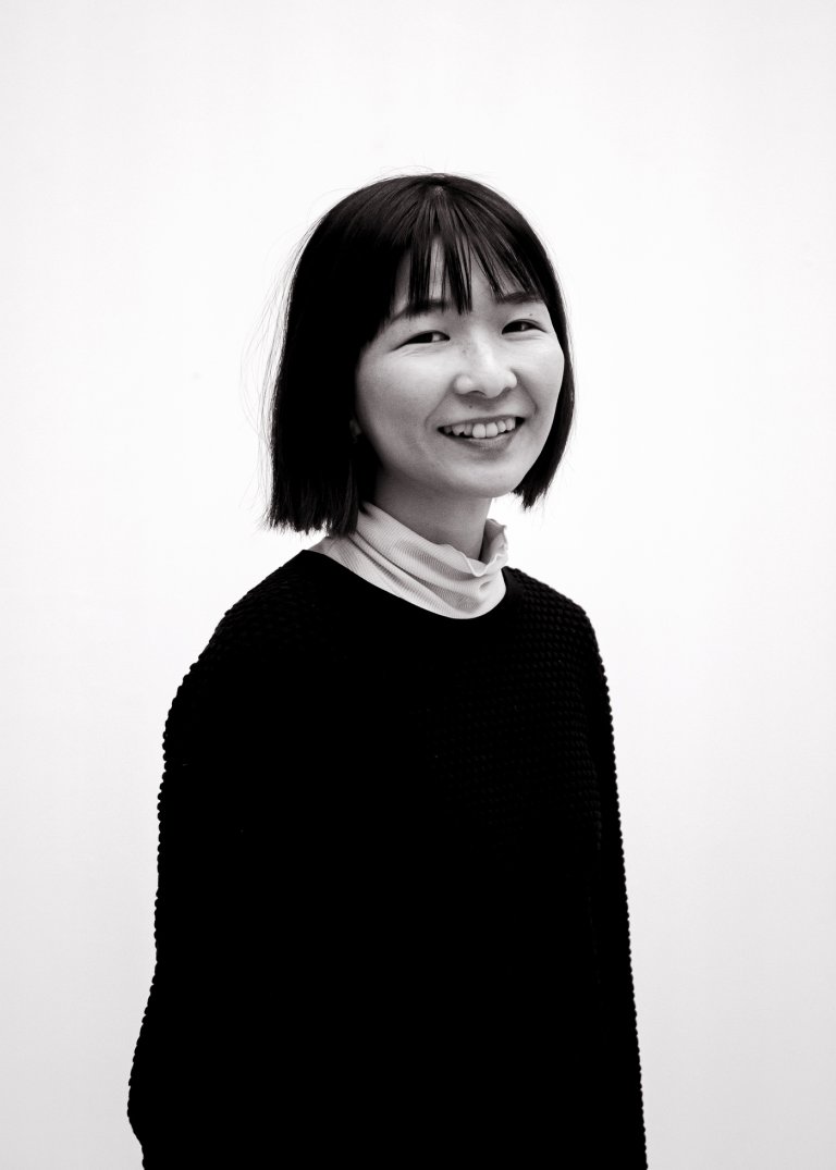 Black/white portrait of Haruna Inagak